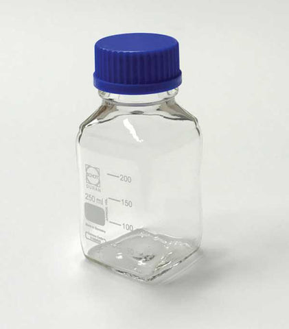 MEDIA/STORAGE BOTTLES, SQUARE, 250ML | UNI1-BMS0250