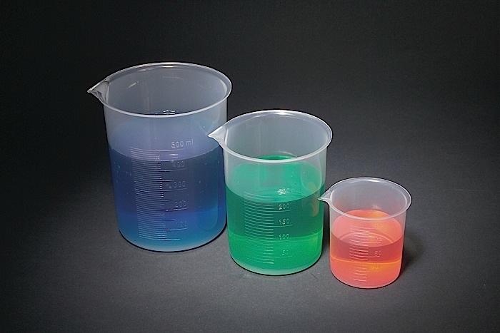 BEAKERS, GRIFFIN STYLE, POLYPROPYLENE (PP), 50ML | UNI1-BP0050