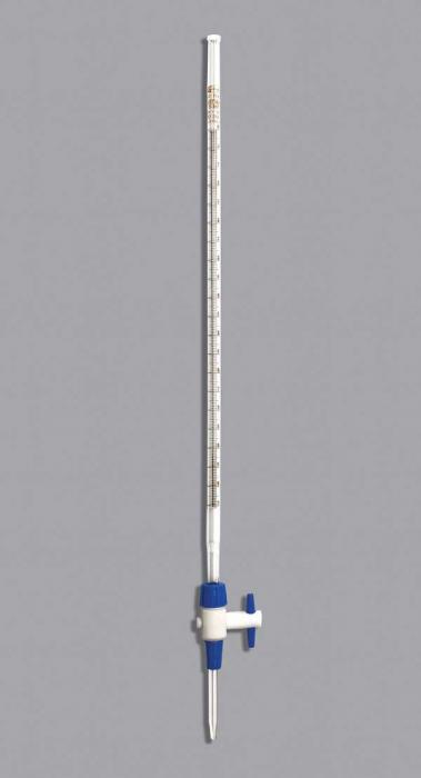 BURETTE, CLASS B, PTFE DETACHABLE STOPCOCK, 10ML | UNI1-BR2116-10