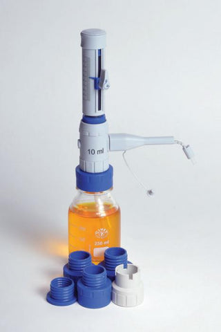 BOTTLE TOP DISPENSER, 0.25-2.5ML | UNI1-BTDR-1