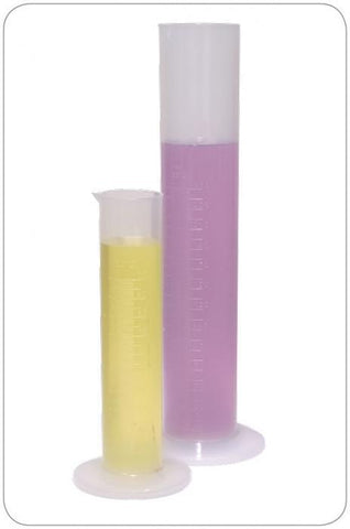 MEASURING CYLINDER, ROUND BASE, PP, 50ML | UNI1-CP0050