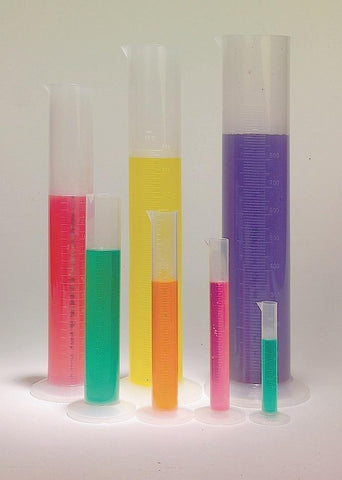 GRADUATED CYLINDER SET OF 4, PP | UNI1-CPSET4