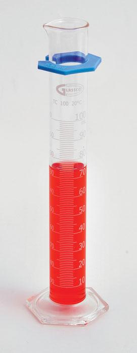 GRADUATED CYLINDERS, DOUBLE SCALE, BOROSILICATE GLASS, 1000ML | UNI1-CY3022-1000