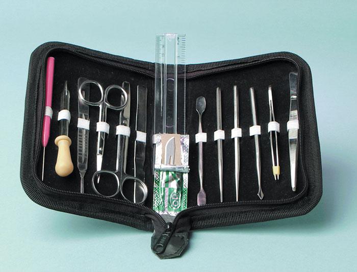 DISSECTING INSTRUMENTS , DELUXE SET OF 14 | UNI1-DSET14