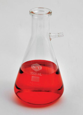 FILTERING FLASK, BOROSILICATE GLASS, 1000ML | UNI1-FG5340-1000