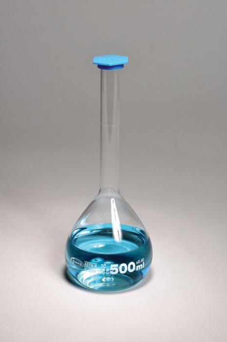 VOLUMETRIC FLASK, CLASS B, SNAP CAP, 2000ML | UNI1-FG5581-2000