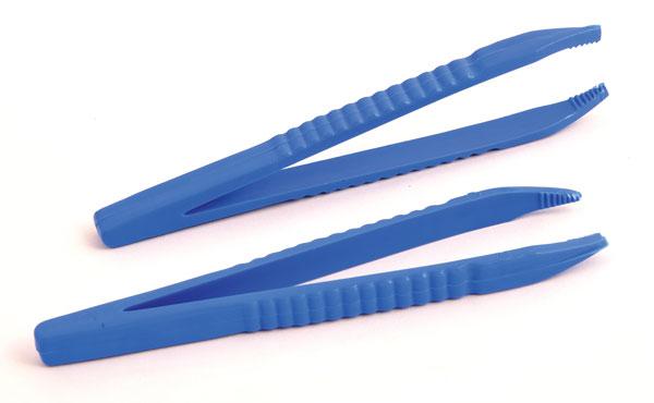 PLASTIC FORCEPS, 4.5" | UNI1-FOBPP5