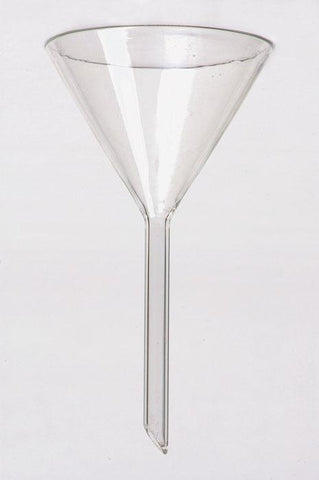 FUNNELS, GLASS, LONG STEM, 100MM | UNI1-GF6140-100