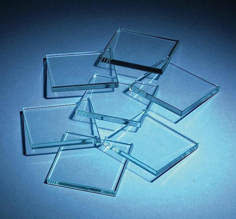 STREAK PLATES, GLASS, 2" X 1" X 1/4", PK/10 | UNI1-GLP1X2-P