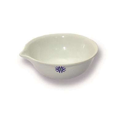 PORCELAIN EVAPORATING DISH, ROUND FORM, 80ML | UNI1-JED080