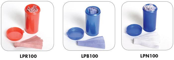 BLUE LITMUS PAPER, VIAL/100 STRIPS | UNI1-LPB100