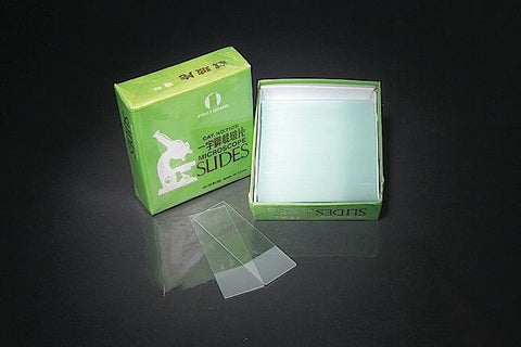 MICROSCOPE SLIDES, GLASS, FROSTED ENDS, 3" x 1",  PK/72 | UNI1-MSLF01