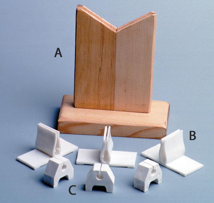 PLASTIC MIRROR SUPPORT, PACK OF 36 | UNI1-MSP002