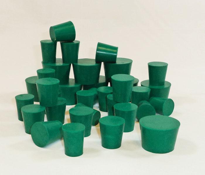 NEOPRENE STOPPERS, SOLID, #11 1/2 | UNI1-NST11A-S