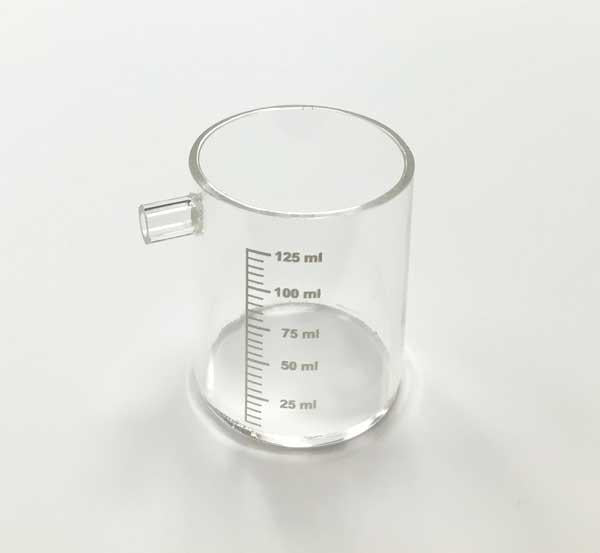 OVERFLOW CAN, CLEAR PLASTIC | UNI1-OFLCN2