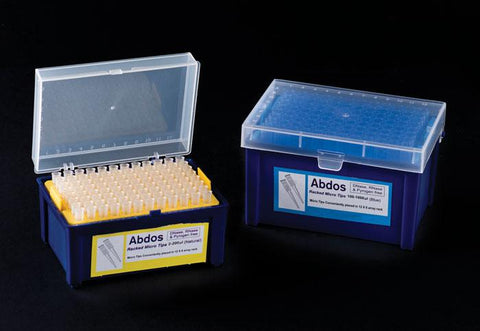 RACKED MICRO TIPS, STERILE, 2 - 200ul, YELLOW | UNI1-P10111