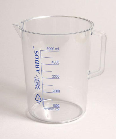 BEAKERS W/HANDLE, PRINTED GRADUATIONS, PMP, 100ML | UNI1-P50902