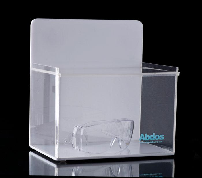 SAFETY GOGGLES BOX, ACRYLIC, SMALL | UNI1-P70106