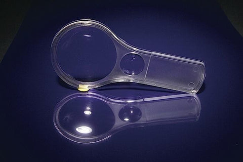 CLEAR PLASTIC MAGNIFIER, 3X/6X | UNI1-PMD002