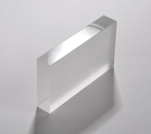 GLASS BLOCK WITH TWO FROSTED SIDES, 114MM X 63MM X 19MM | UNI1-RGF114