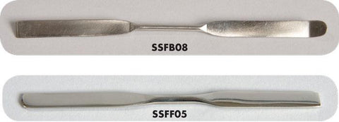 SPATULA, STAINLESS STEEL, BOTH ENDS FLAT, 5" | UNI1-SSFF05