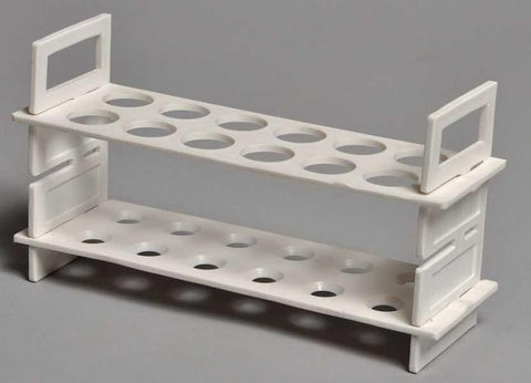 PLASTIC TEST TUBE RACK, 12-TUBE | UNI1-TTHP03