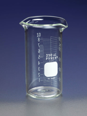 PYREX® 125 mL Double Spout, Double Pour Beakers, Graduated | COR1-6480-125