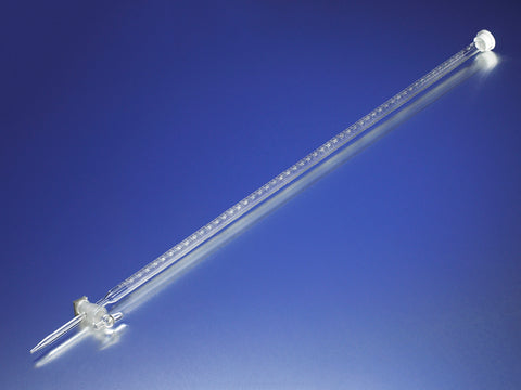 PYREX® 100 mL Class A Precision Bore Buret with Glass Standard Taper Stopcock | Corning 2130-100